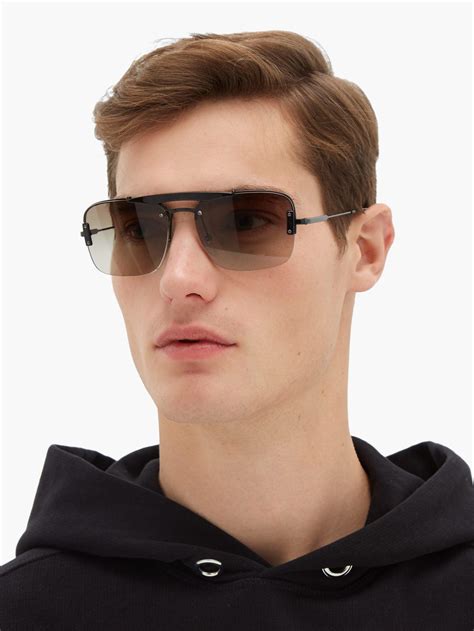 prada men's aviator glasses|Prada sunglasses men prices.